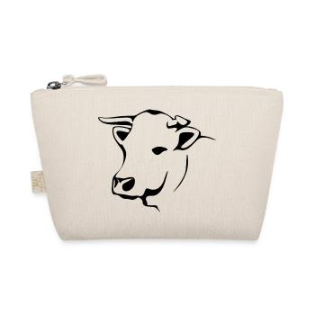 cow - Organic Pouch - nature - Front
