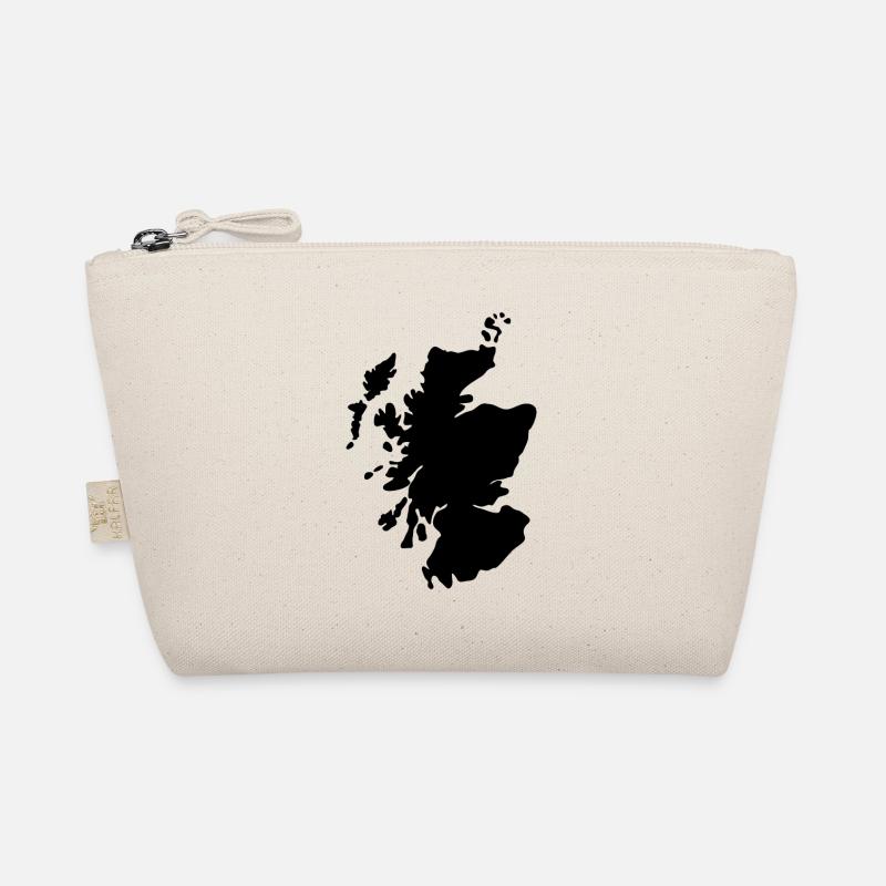 Schottland-Karte Bio-Täschchen