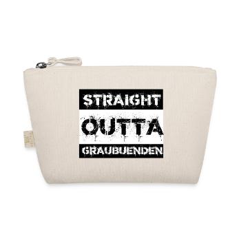 Straight Outta Grisons Cadeau Ville - Trousse biologique - nature - Devant