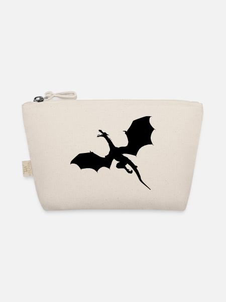 Flying dragon - Organic Pouch - nature - Front