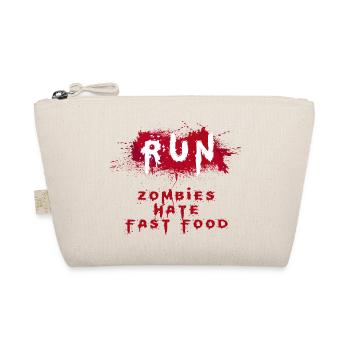 Zombies hate Fastfood ZOMBIE - Bio-Täschchen - Natur - Vorne