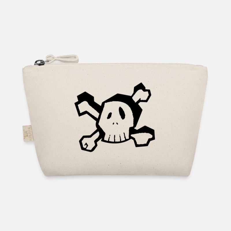Funny skull Organic Pouch