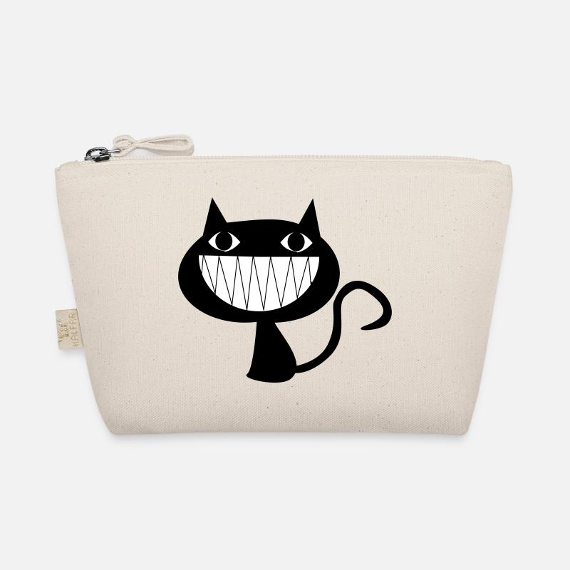 Grinsende Katze Bio-Täschchen