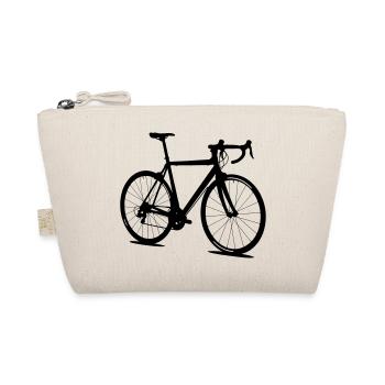Silhouette de vélo de route - Trousse biologique - nature - Devant