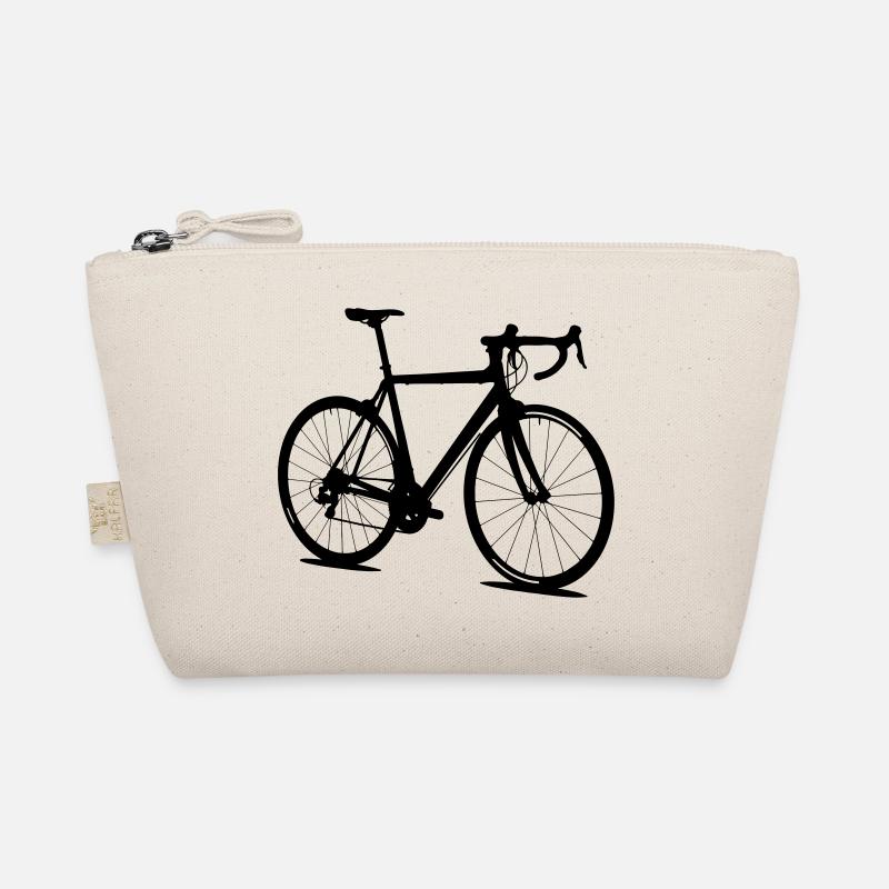 Silhouette de vélo de route Trousse biologique