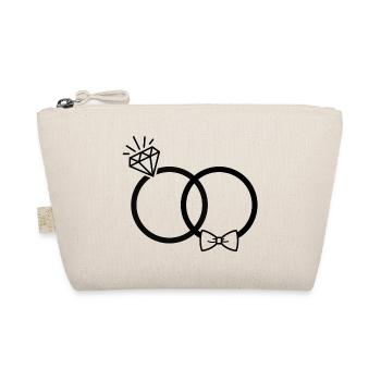 Bagues de mariage Bague papillon diamant Couple SW - Trousse biologique - nature - Devant