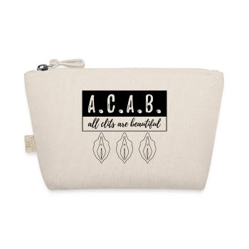 ACAB - Tous les clits sont beaux - Trousse biologique - nature - Devant