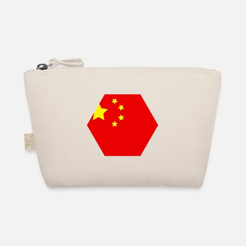 China-Flagge Bio-Täschchen
