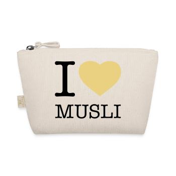 I LOVE MUSLI Müsli - Bio-Täschchen - Natur - Vorne
