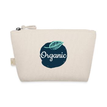 Vegan vegetarian animal welfare gift idea - Organic Pouch - nature - Front
