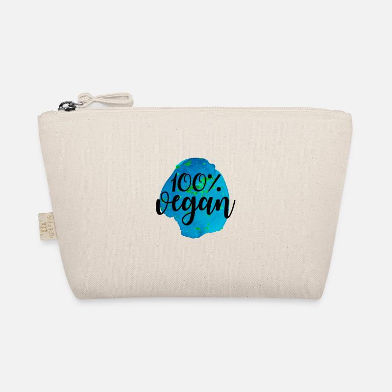 Veganer Vegetarier Tierschutz Geschenkidee Bio-Täschchen