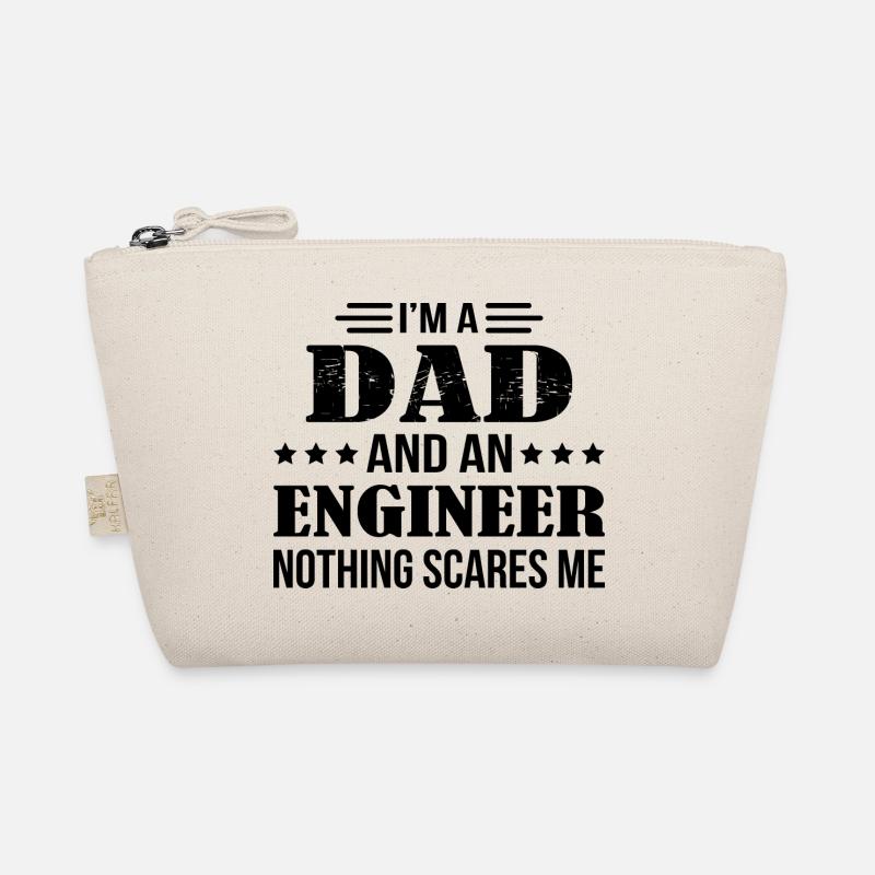 Dad Engineer Scares Me Organic Pouch