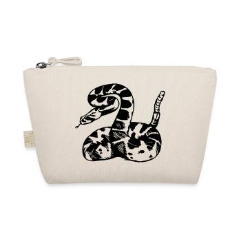 rattlesnake - Organic Pouch - nature - Front
