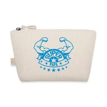 papa super bras muscle banniere 207 - Trousse biologique - nature - Devant