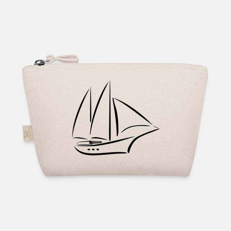 sailing ship Organic Pouch