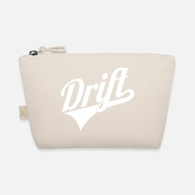 Drift lettering logo Organic Pouch