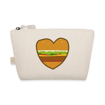 Burger Love - Organic Pouch - nature - Front