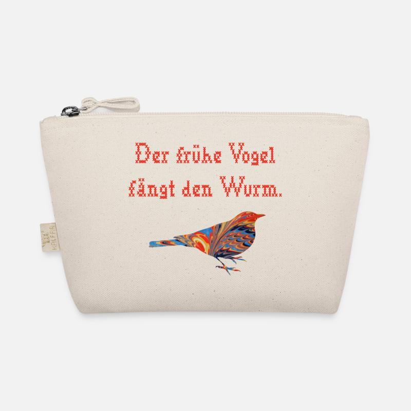 der fruehe vogel faengt den wurm e 58 Bio-Täschchen