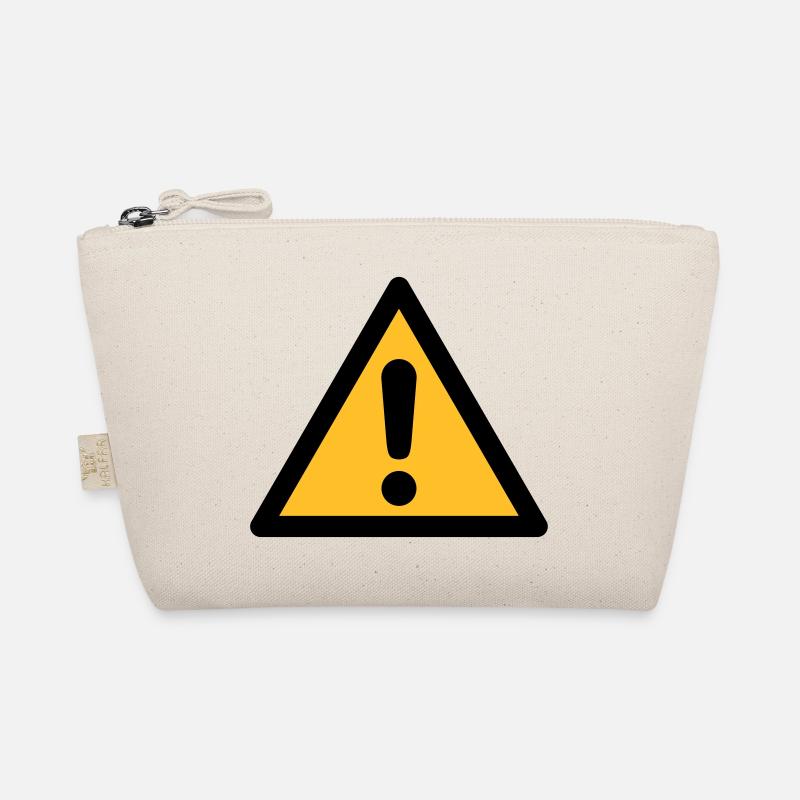 Gefahrensymbol - Allgemeine Danger (2-farbig) Bio-Täschchen