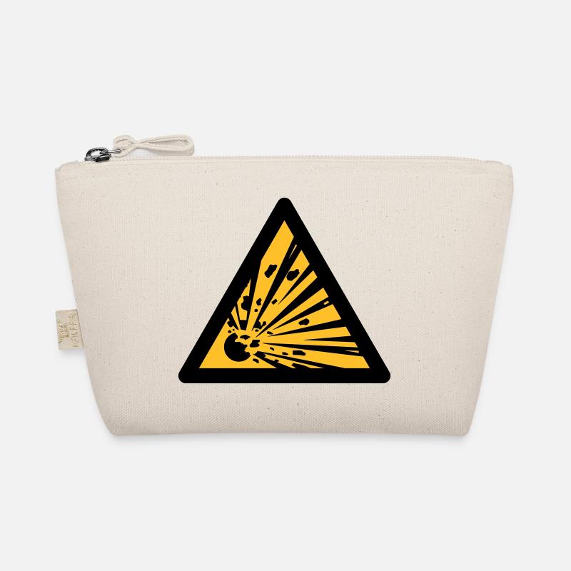 Hazard Symbol - Explosives (2-color) Organic Pouch