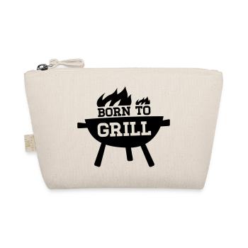 Né à Grill - Né le 2 Grill - Grill shirt - Trousse biologique - nature - Devant