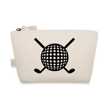 Golfball-Club - Bio-Täschchen - Natur - Vorne