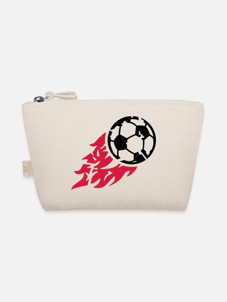 fire_soccer_ball_bx2 - Organic Pouch - nature - Front