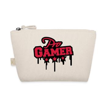 Pro Gamer Graffiti - Bio-Täschchen - Natur - Vorne