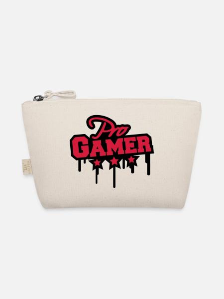 Pro Gamer Graffiti - Organic Pouch - nature - Front
