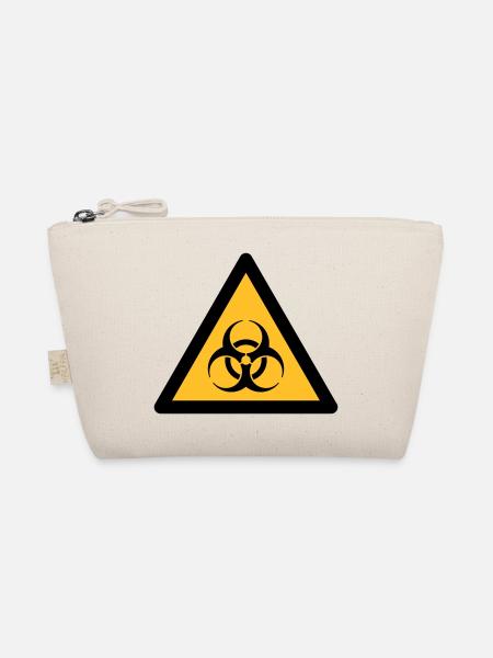 Gefahrensymbol - Biohazard (2-farbig) - Bio-Täschchen - Natur - Vorne