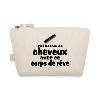 pas besoin de cheveux - Trousse biologique - nature - Devant