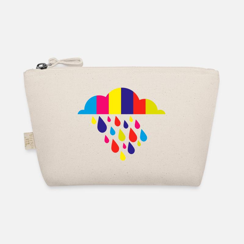 bunt herbst regen Bio-Täschchen