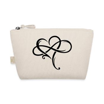 Signe de l'infini Amour infini Amour infini Amour - Trousse biologique - nature - Devant