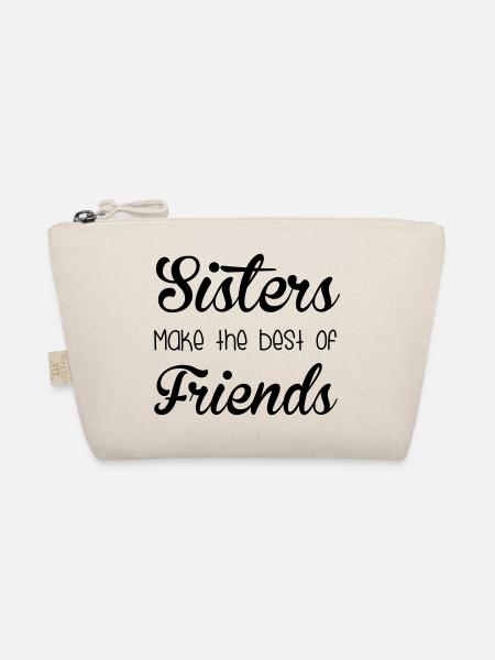 Sisters - Organic Pouch - nature - Front