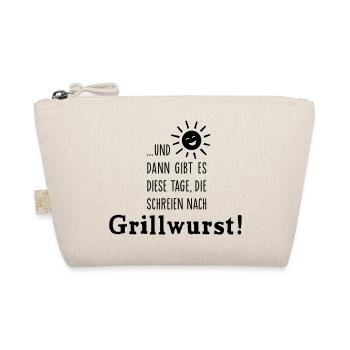Grillwurst Tage - Barbecue - BBQ - Sonne - 1C - Bio-Täschchen - Natur - Vorne