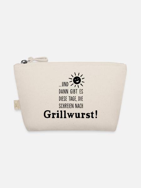 Grillwurst Tage - Barbecue - BBQ - Sonne - 1C - Bio-Täschchen - Natur - Vorne