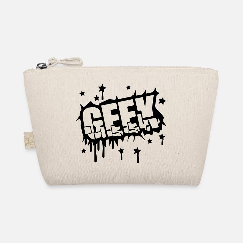 Geek Zerbrochenes Graffiti Design Trousse biologique