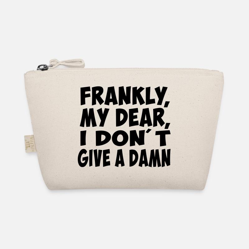frankly my dear slogan amour macho citation Trousse biologique