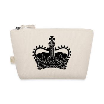 Crown - Krone - Bio-Täschchen - Natur - Vorne