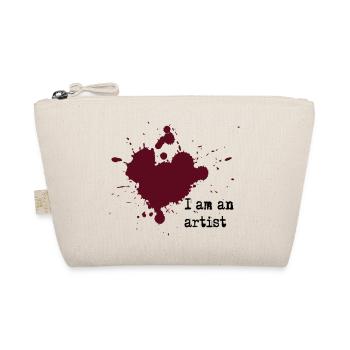 I am an artist - Organic Pouch - nature - Front