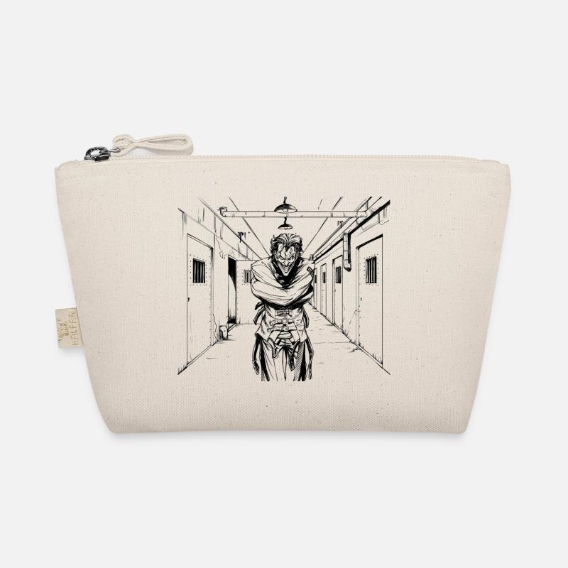 Batman Crazy Joker Straitjacket Organic Pouch