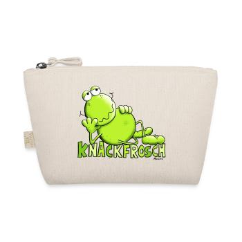 Knackfrosch - Bio-Täschchen - Natur - Vorne