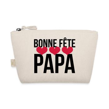 Bonne Fête Papa - Trousse biologique - nature - Devant