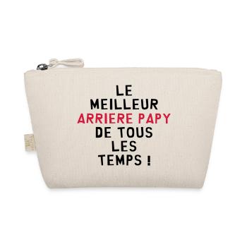 Papy / Grand Père / Famille / Papi / Drôle - Trousse biologique - nature - Devant