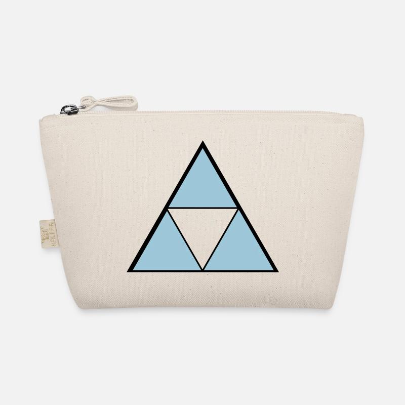 Hipster Triangle Organic Pouch