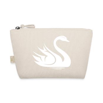 Swan Symbol Illustration Water Lake Nature Animals - Organic Pouch - nature - Front
