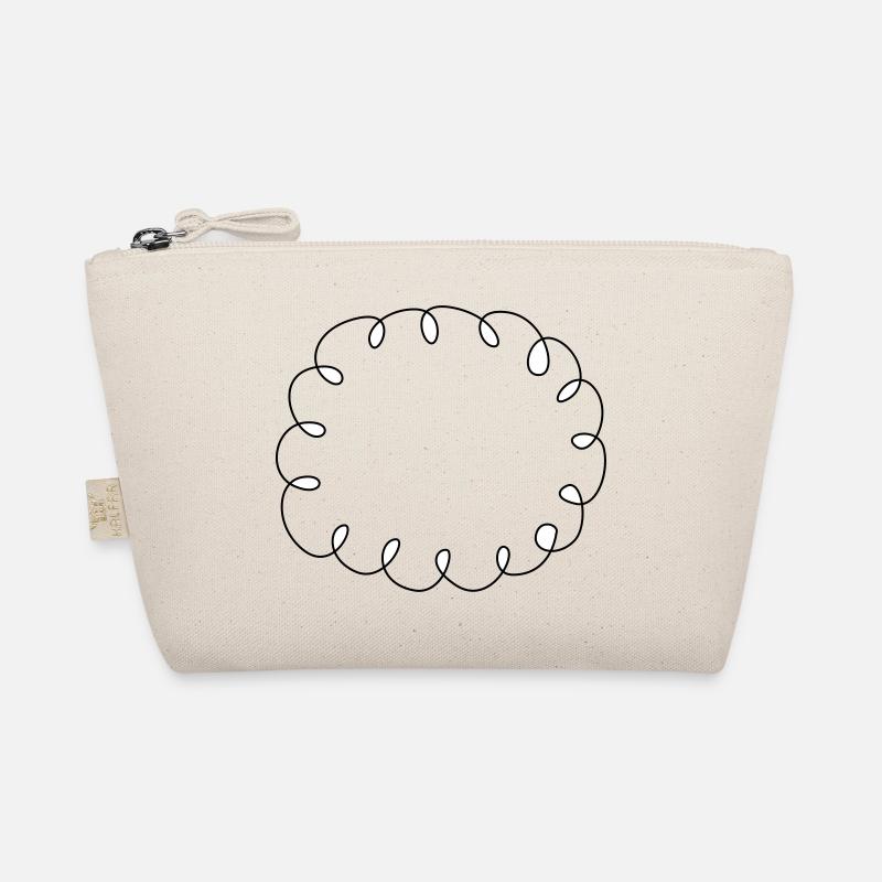 Squiggle speech bubble Organic Pouch