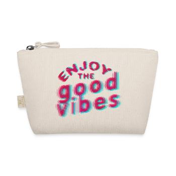 Good Vibes (lettrage) 01 - Trousse biologique - nature - Devant