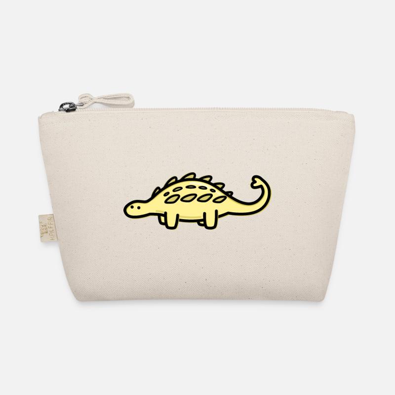 Cute Ankylosaurus - Organic Pouch - nature