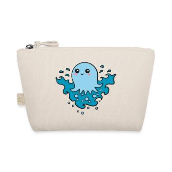Mignon, méduse, poulpe, Kawaii, mer, été, plongée - Trousse biologique - nature - Devant